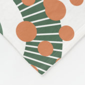 Circles, Everywhere Circles Fleece Deken (Hoek)
