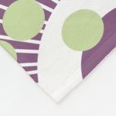 Circles, Everywhere Circles Fleece Deken (Hoek)