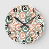 Circles, Everywhere Circles Ronde Klok (Voorkant)