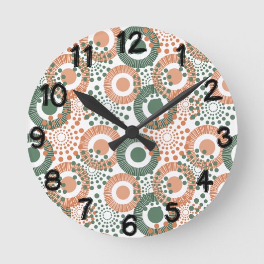 Circles, Everywhere Circles Ronde Klok (Voorkant)