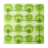 Circles halverwege de eeuw Chartreuse Tegeltje (Voorkant)