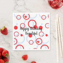 Circles Happy Birthday Beauful Servet