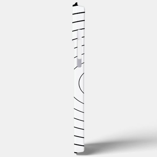 Circles Hoesje-Mate iPhone Case (Achterkant / Links)