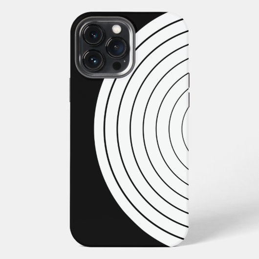 Circles Hoesje-Mate iPhone Case Hoesje (Achterkant)
