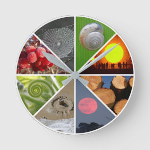 Circles-in-natuur klok
