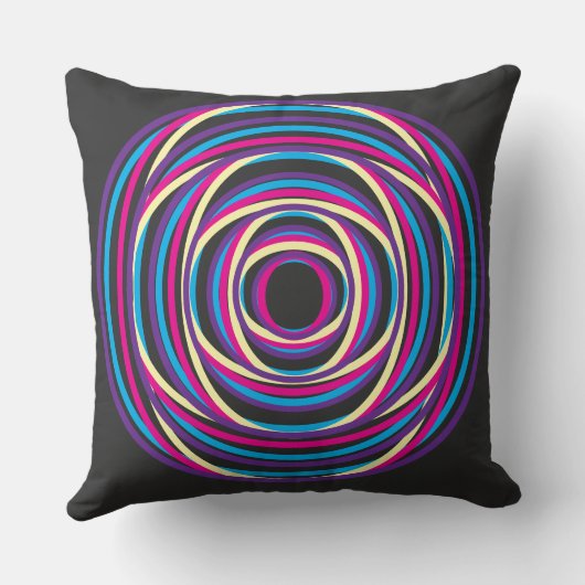 Circles Kussen (Achterkant)