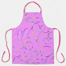 Circles Loops Moderne Roze Magenta