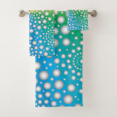 Circles Mandala 2 Bad Handdoek (Insitu)