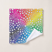 Circles Mandala 2 Bad Handdoek (Wasdoekje)