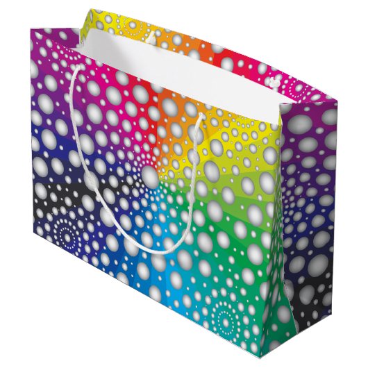 Circles Mandala 2 Groot Cadeauzakje (Achterkant Gekanteld)