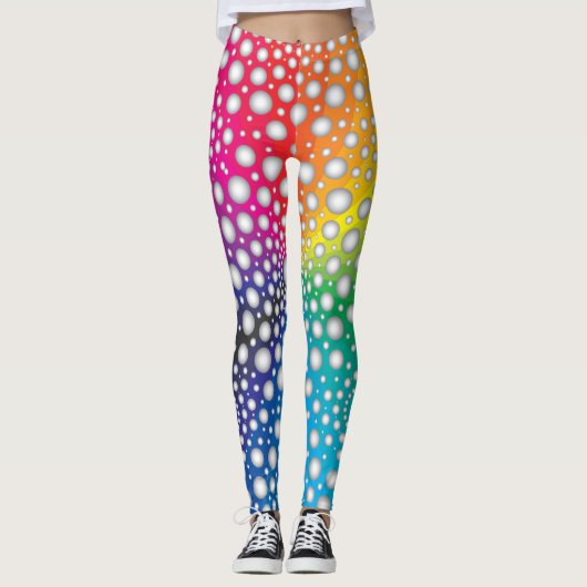 Circles Mandala 2 Leggings (Voorkant)