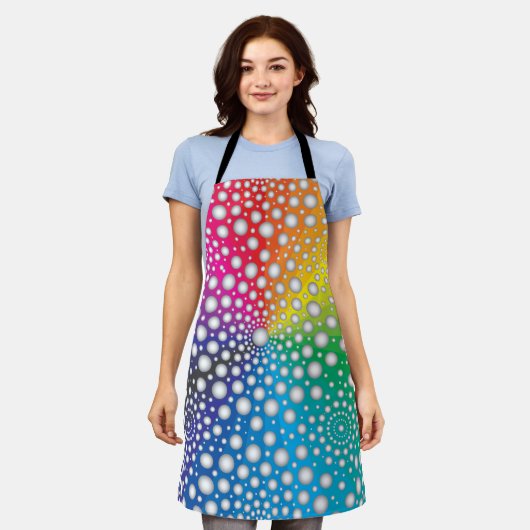 Circles Mandala 2 Schort (Gedragen)