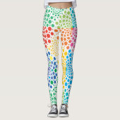 Circles Mandala 3 Leggings (Voorkant)