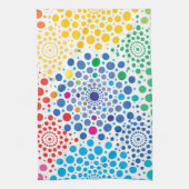 Circles Mandala 3 Theedoek (Verticaal)