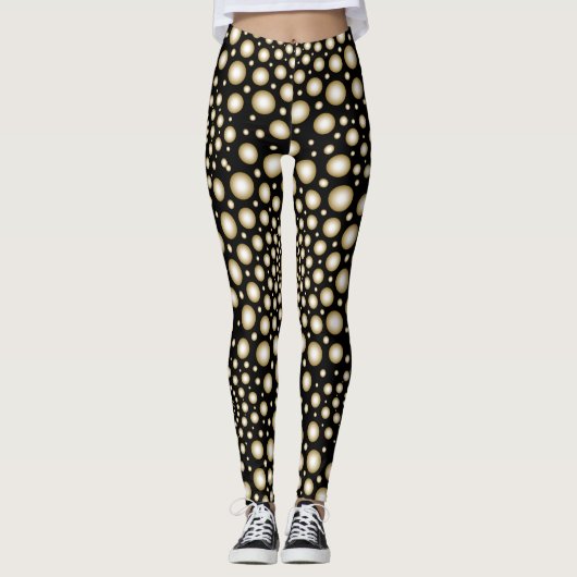Circles Mandala Leggings (Voorkant)