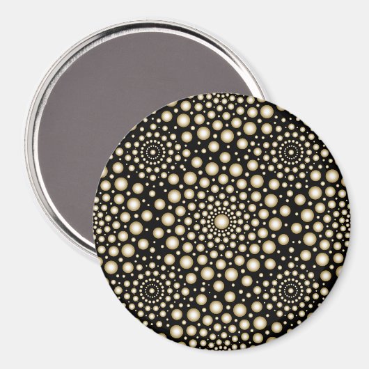 Circles Mandala Magneet (Voorkant / Achterkant)