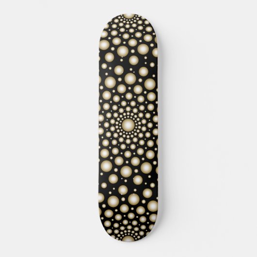 Circles Mandala Persoonlijk Skateboard (Voorkant)