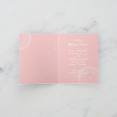 Circles 'n Booties, Baby Girl Douche Uitnodiging (Binnen)