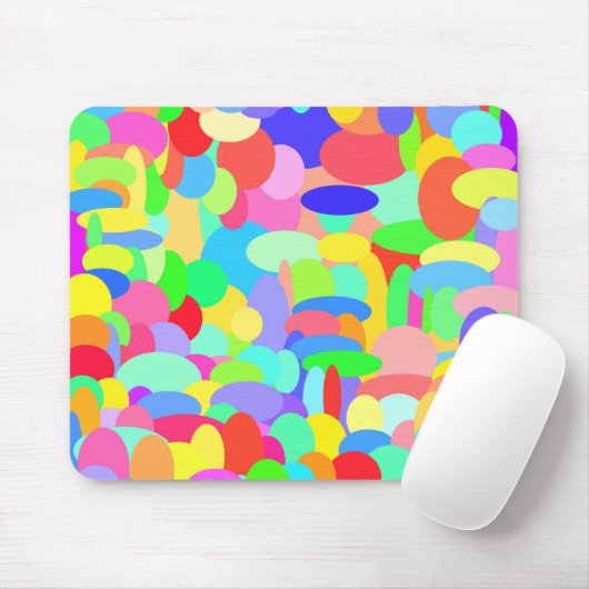 Circles of Color Mousepad Muismat (Met muis)