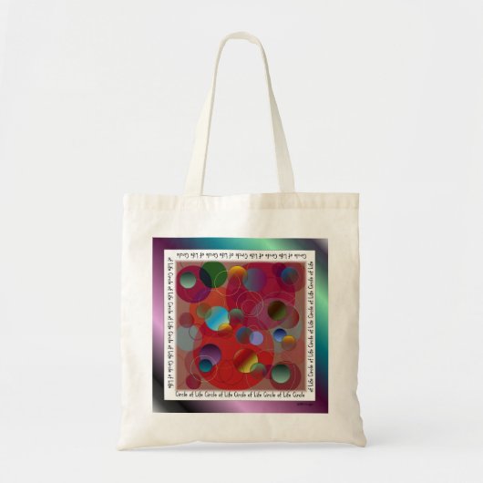 Circles of Life Bag Tote Bag (Voorkant)