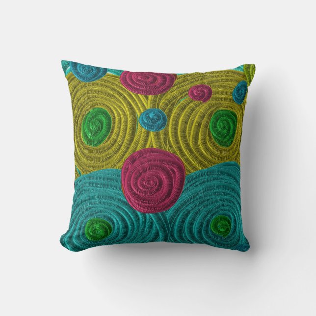 Circles of Opportunity and Change Pillow Kussen (Voorkant)