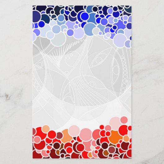 CIRCLES PATTERN BRIEFPAPIER (Voorkant)