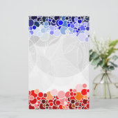 CIRCLES PATTERN BRIEFPAPIER (Staand voorkant)
