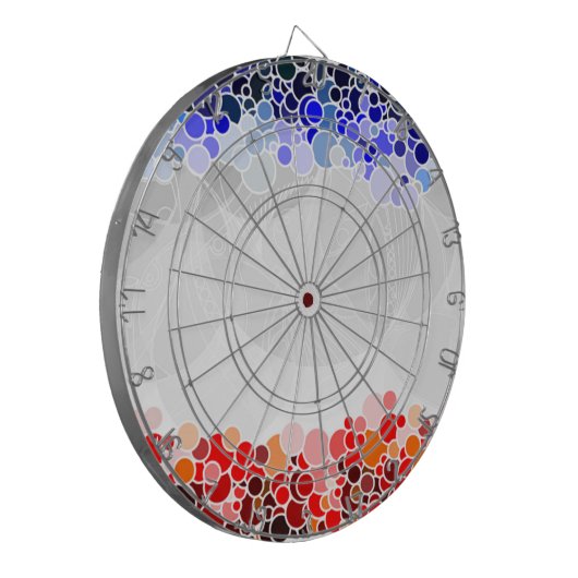 CIRCLES PATTERN DARTBORD (Voorkant Links)