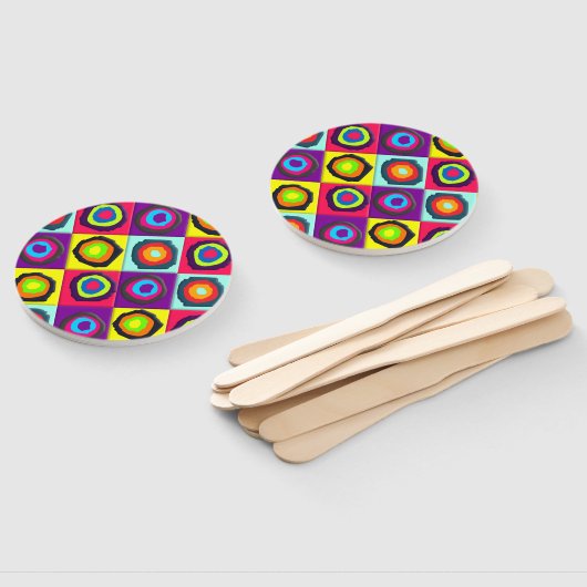 circles pattern  handwaaier (Niet-gemonteerd)