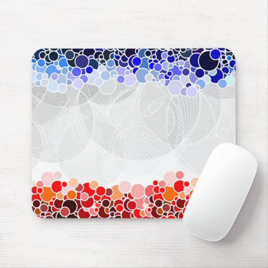 CIRCLES PATTERN MUISMAT (Met muis)