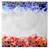 CIRCLES PATTERN TEGELTJE (Voorkant)