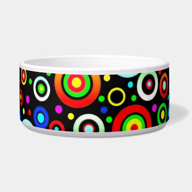 Circles Pet Bowl Voerbakje (Voorkant)