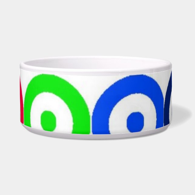 Circles Pet Bowl Voerbakje (Voorkant)