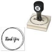 Circles, ringen dank je stempel. rubberstempel (Gestempeld)