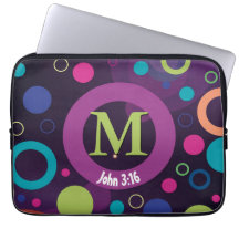 Circles Scripts Monogram Gepersonaliseerd PAARS