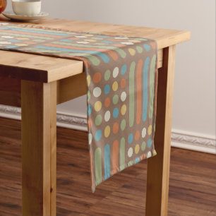 Circles uit de Middeleeuwen Multicolored 2 Korte Tafelloper