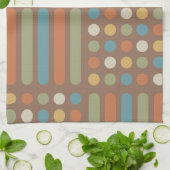 Circles uit de Middeleeuwen Multicolored 2 Theedoek (Gevouwen)