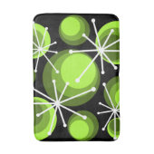 Circles uit de middeleeuwen — Starbursts Chartreus Badmat (Voorkant Verticaal)