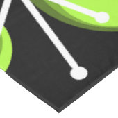 Circles uit de middeleeuwen — Starbursts Chartreus Tafelkleed (Gekanteld)