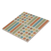 Circles uit de Mideeuw Multicolored 1 Tegeltje (Zijkant)