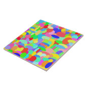 Circles van kleurenprofiel tegeltje (Zijkant)