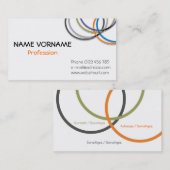 circles visitekaartje (Voorkant / Achterkant)