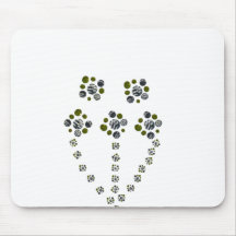 Circles wereldbol vertakkend als een boomtak