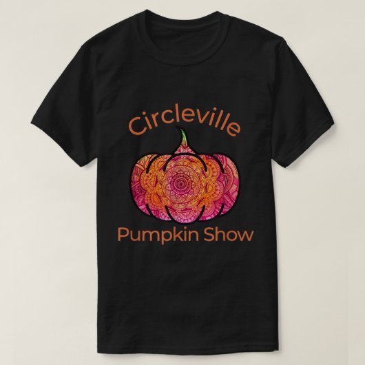 Circleville Pumpkin Show Mandala T-shirt (Design voorkant)