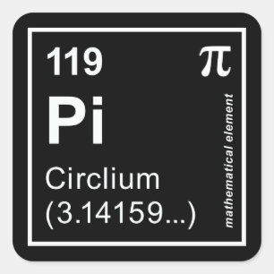 CIRCLIUM VIERKANTE STICKER