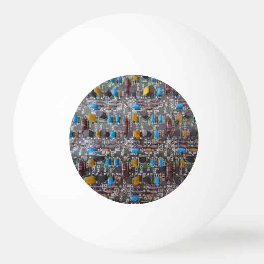 Circuit1 Drie Sterren Ping Pong Bal Pingpongbal (Achterkant)