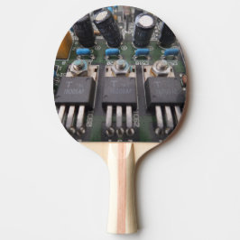 Circuit2 Ping Pong Paddle, Red Rubber Back Tafeltennisbatje