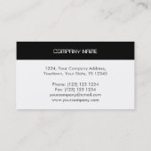 Circuit B & W 2 "IT-technicus"-visitekaartje Visitekaartje (Achterkant)