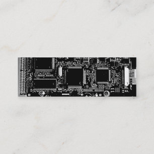 Circuit B & W 2 visitekaartje grijze skinny