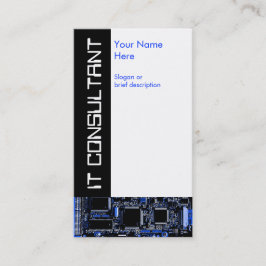 Circuit Blue 2 "IT Consultant"-visitekaartje Visitekaartje